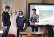 Das Quartiersmanagement zu Gast im Gymnasium