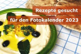 Wir suchen Ihre Rezeptideen für den Fotokalender 2023