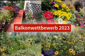 Siegerehrung des Balkonwettbewerbs 2023