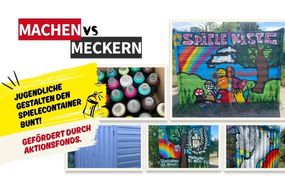 Spielecontainer ist bunt!